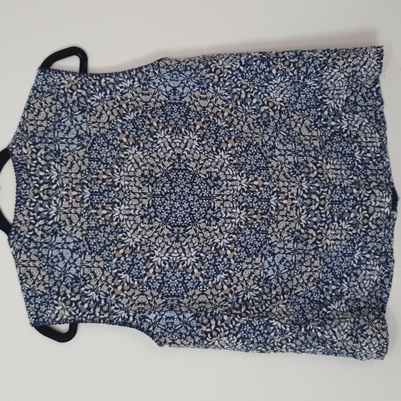 Tory Burch Silk Kaleidoscope Floral Blouse - Picture 9 of 9